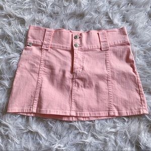 Pink Mini Skirt